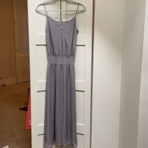 Lavender maxi dress